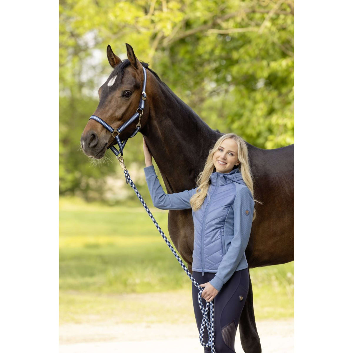 Covalliero Giacca SS26 Donne Smoked Blue