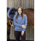 Covalliero Gilet in Pile SS26 Donne Smoked Blue