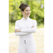 Covalliero Maglietta da Competizione SS26 Donne Maniche Lunghe Bianco