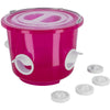 Kerbl Secchio per Alimenti Polli Rosa