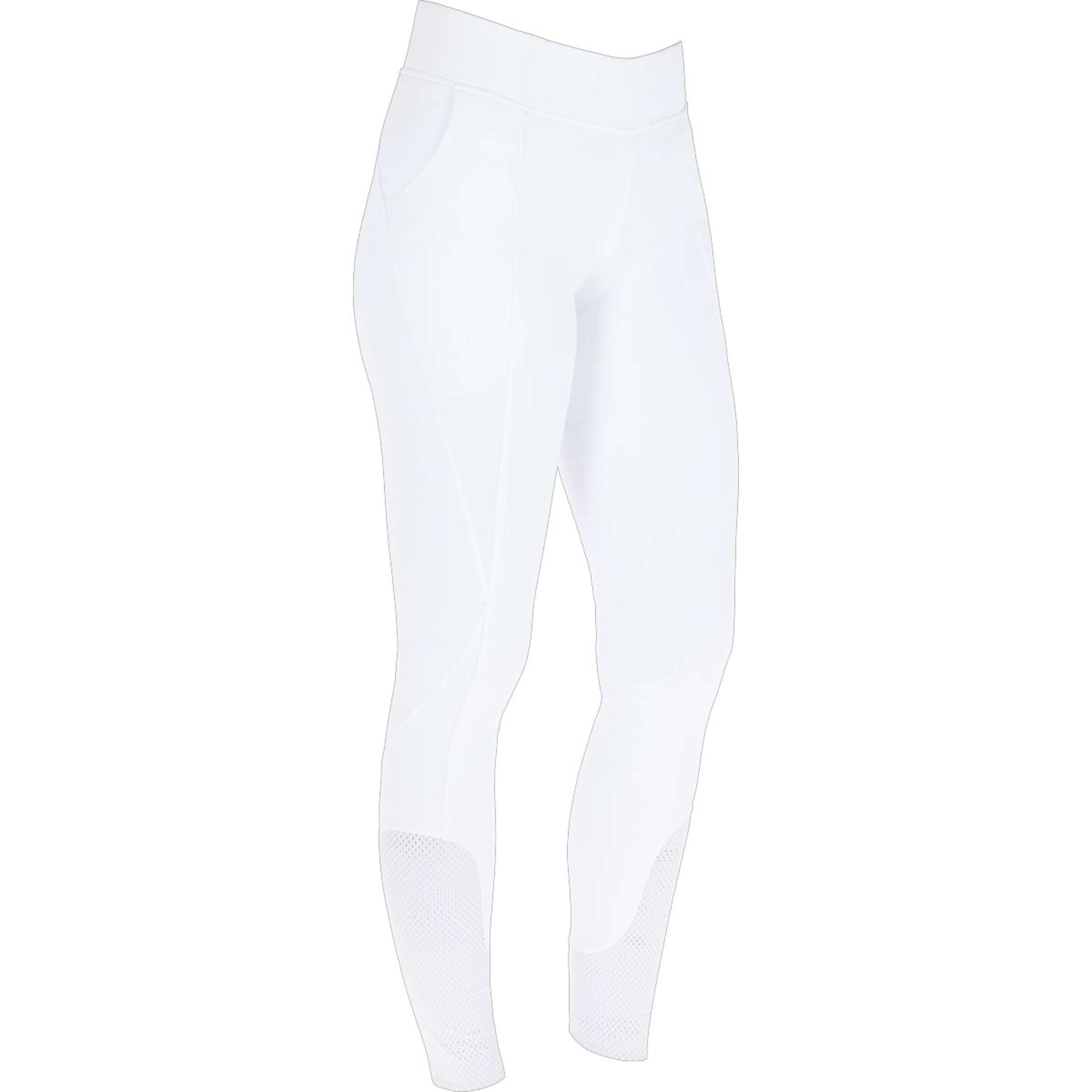 Covalliero Leggings da Equitazione SS26 Donne Bianco Covalliero Leggings da Equitazione SS26 Donne Bianco
