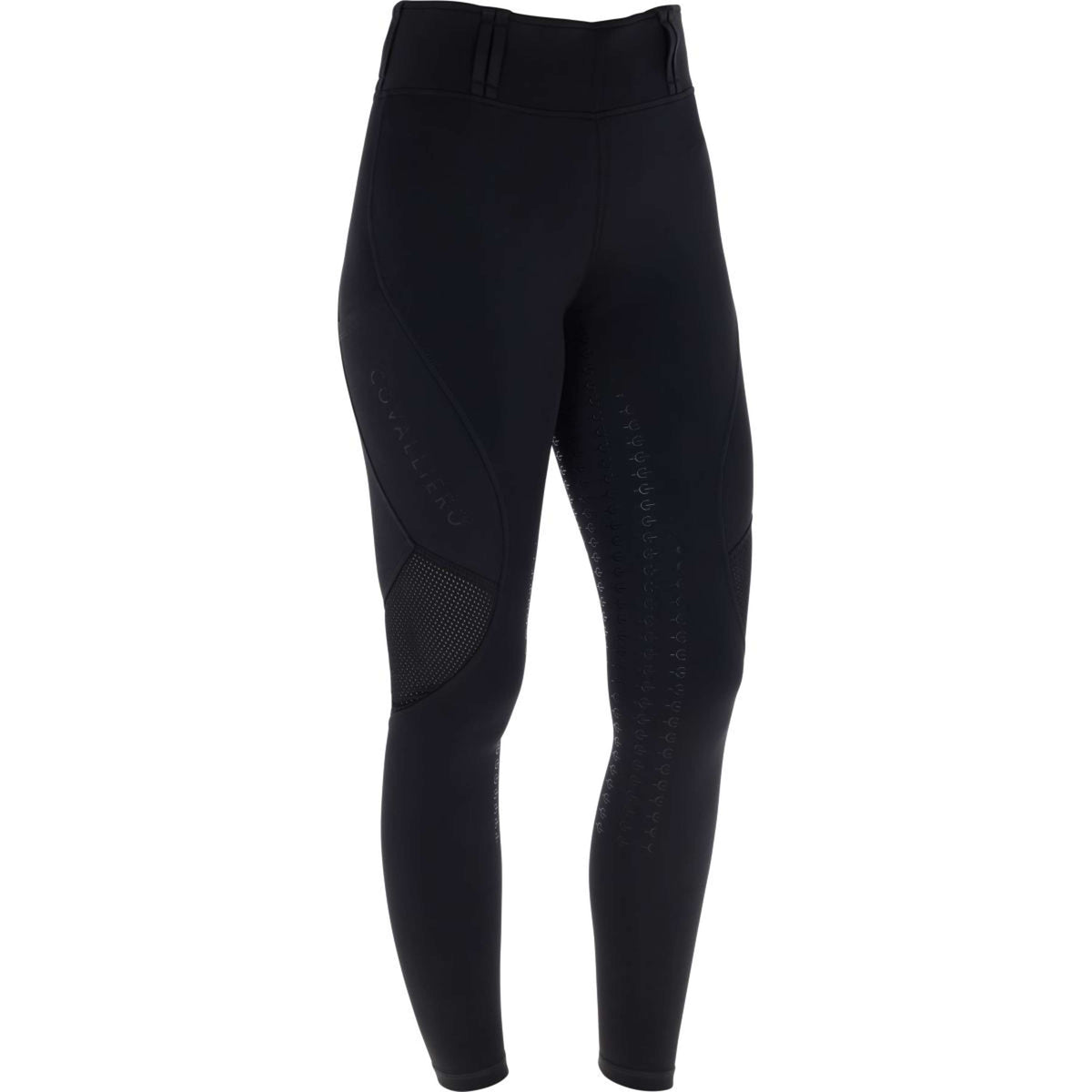 Covalliero Leggings da Equitazione Mesh SS26 Donne Nero