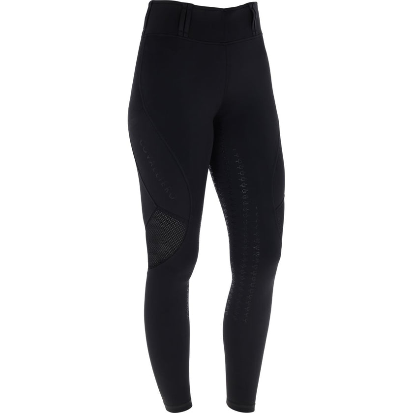 Covalliero Leggings da Equitazione Mesh SS26 Donne Nero Covalliero Leggings da Equitazione Mesh SS26 Donne Nero