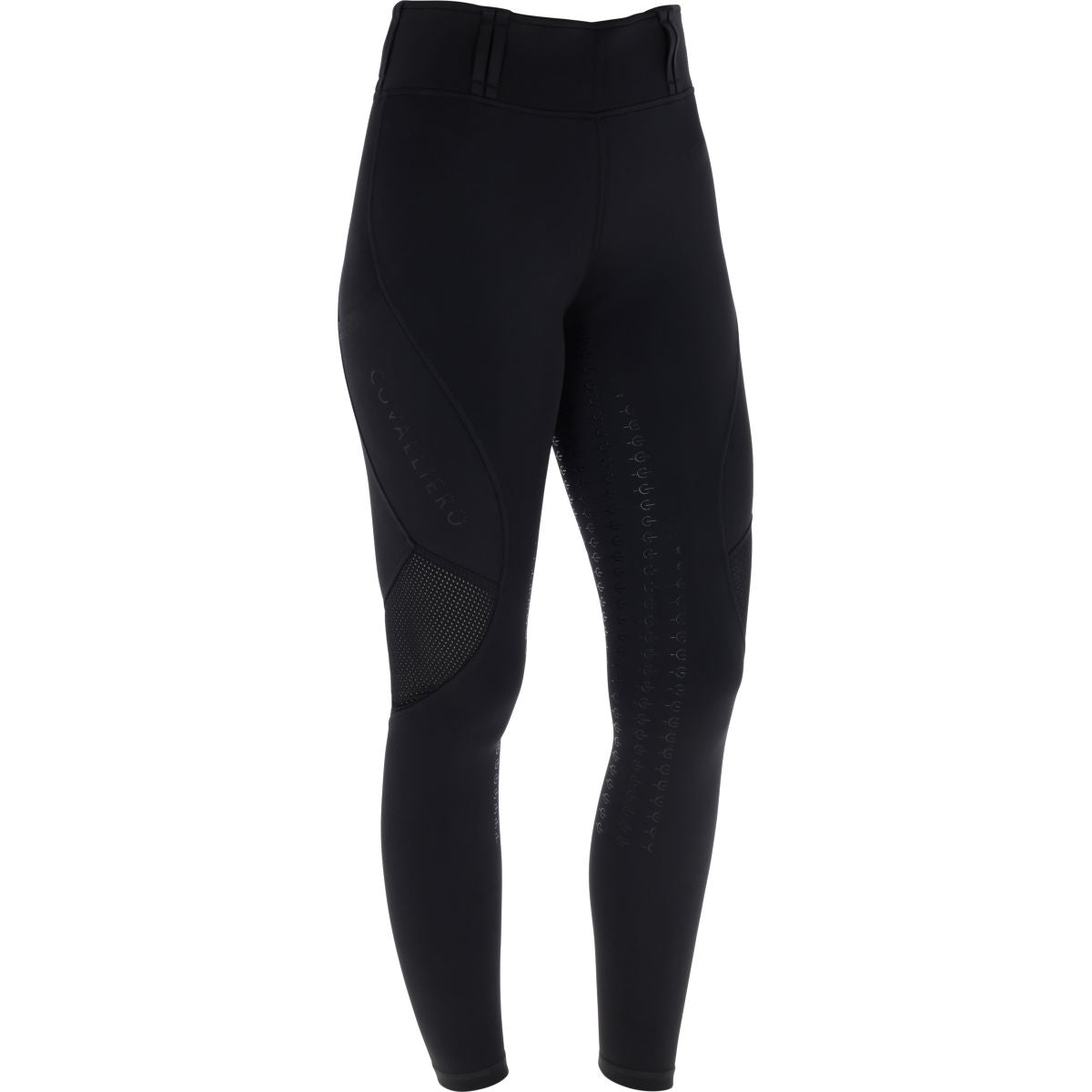 Covalliero Leggings da Equitazione Mesh SS26 Donne Nero