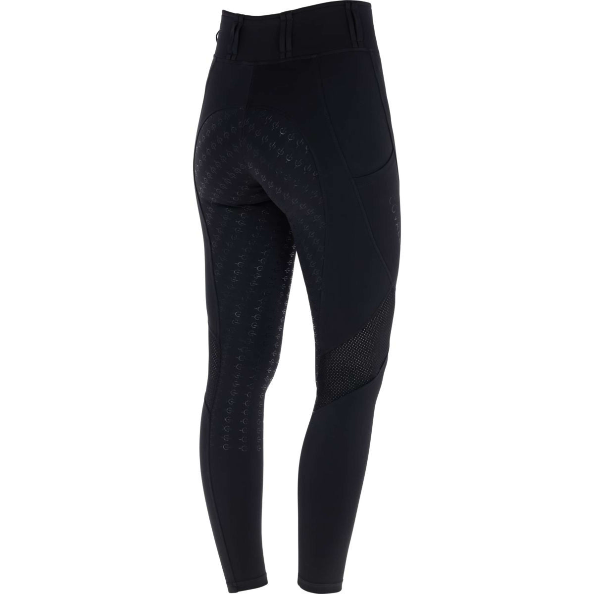 Covalliero Leggings da Equitazione Mesh SS26 Bambini Nero