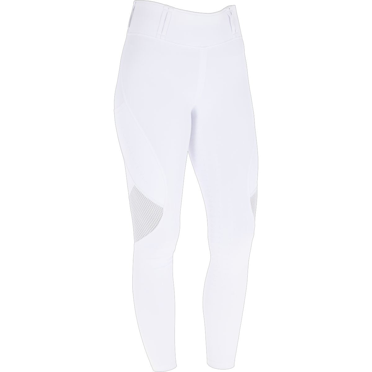 Covalliero Leggings da Equitazione Mesh SS26 Donne Bianco