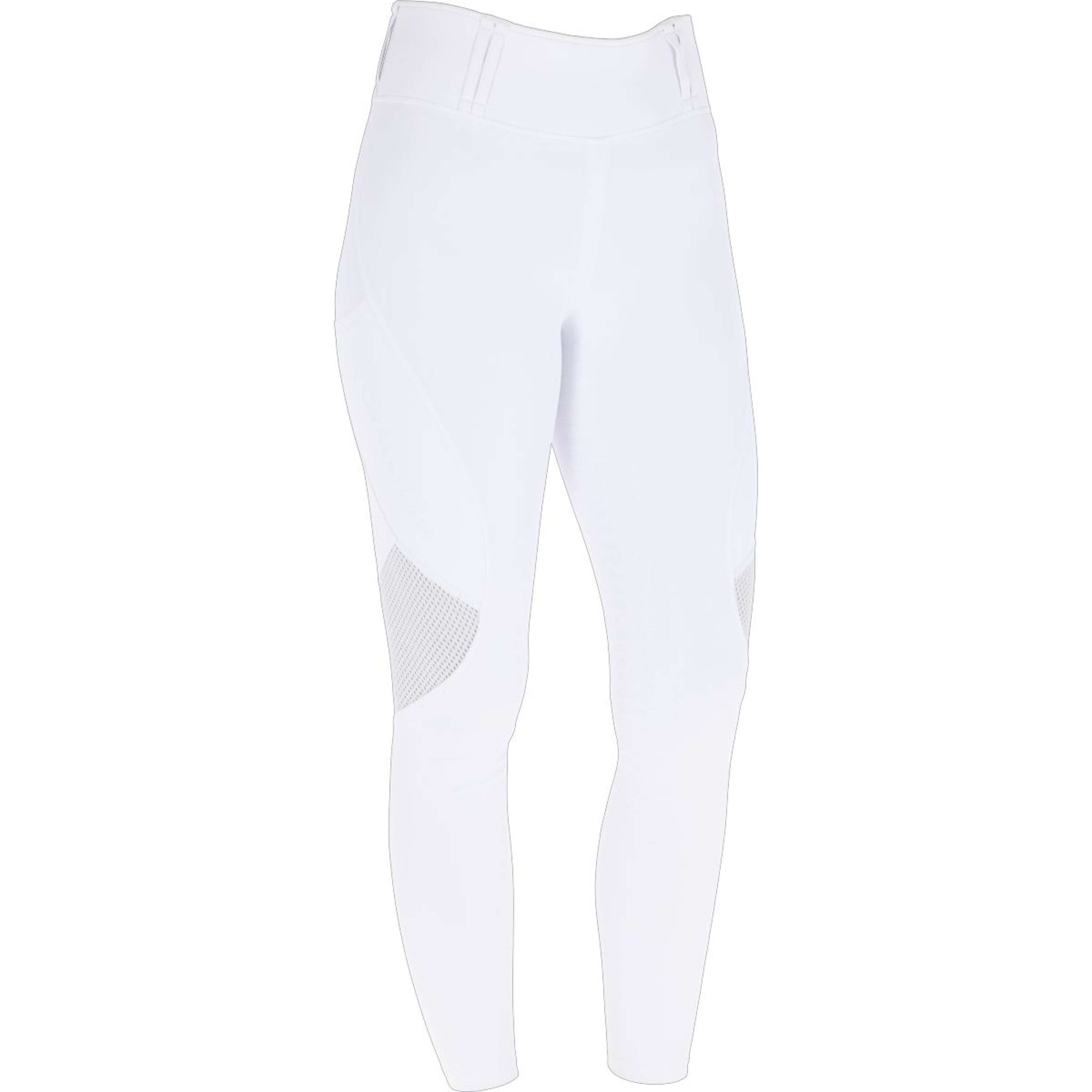 Covalliero Leggings da Equitazione Mesh SS26 Donne Bianco Covalliero Leggings da Equitazione Mesh SS26 Donne Bianco