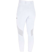 Covalliero Leggings da Equitazione Mesh SS26 Donne Bianco