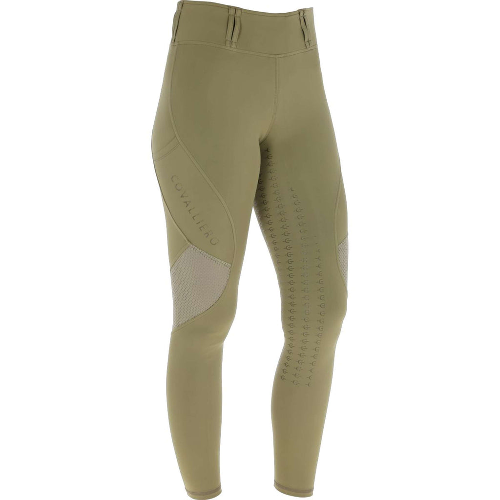 Covalliero Leggings da Equitazione Mesh SS26 Donne Noce