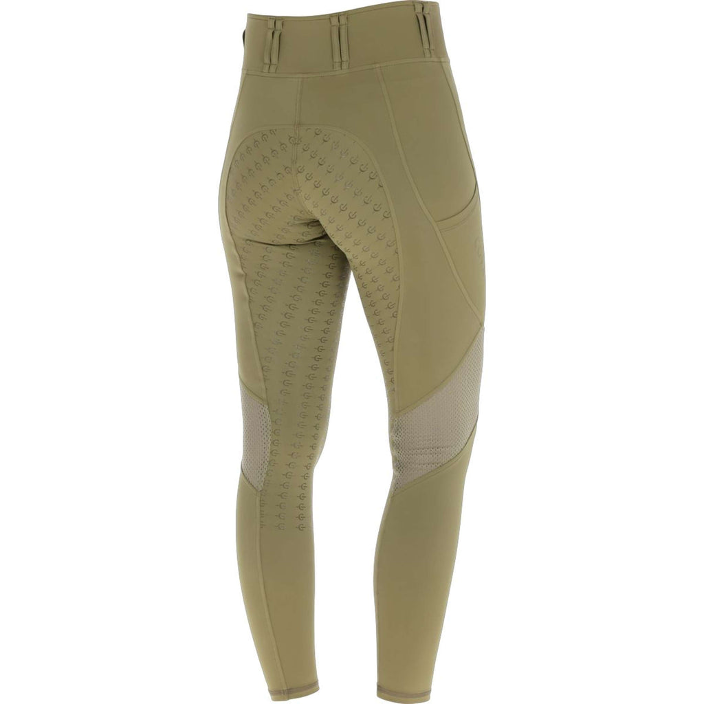 Covalliero Leggings da Equitazione Mesh SS26 Donne Noce