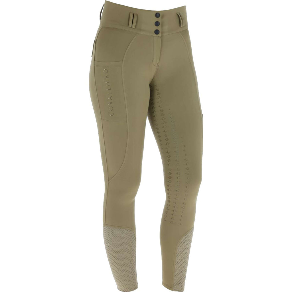 Covalliero Pantaloni da Equitazione SS26 Donne Full Grip Noce