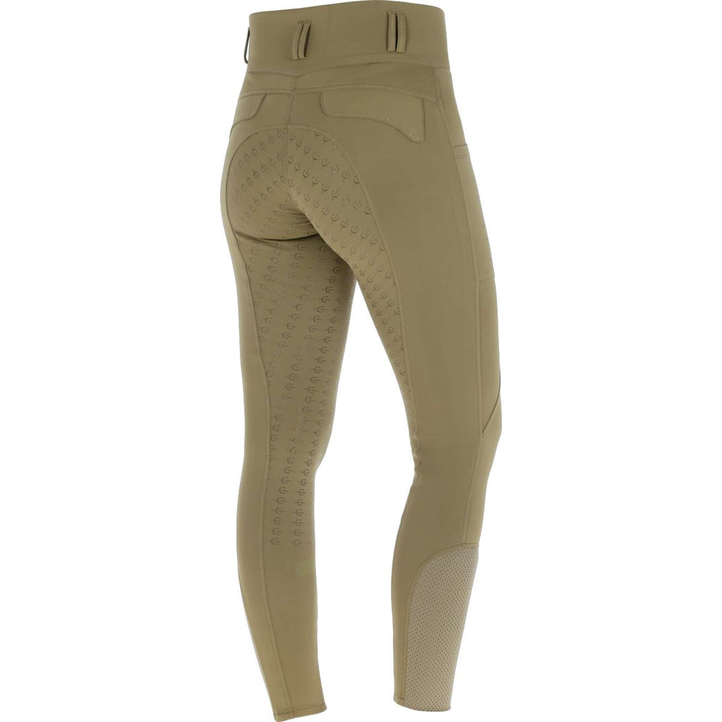 Covalliero Pantaloni da Equitazione SS26 Donne Full Grip Noce