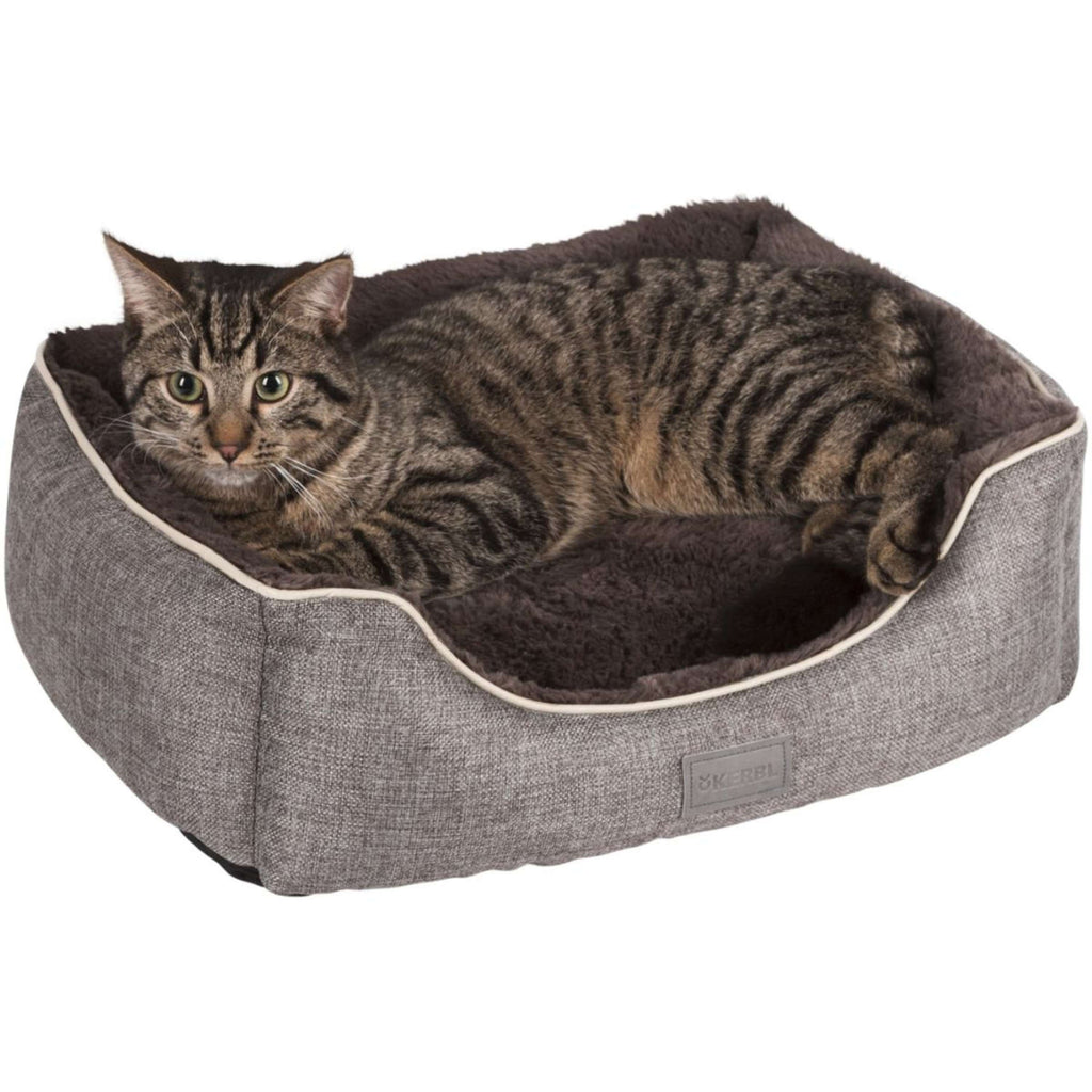 Kerbl Letto di peluche Samuel Argento/Grigio scuro