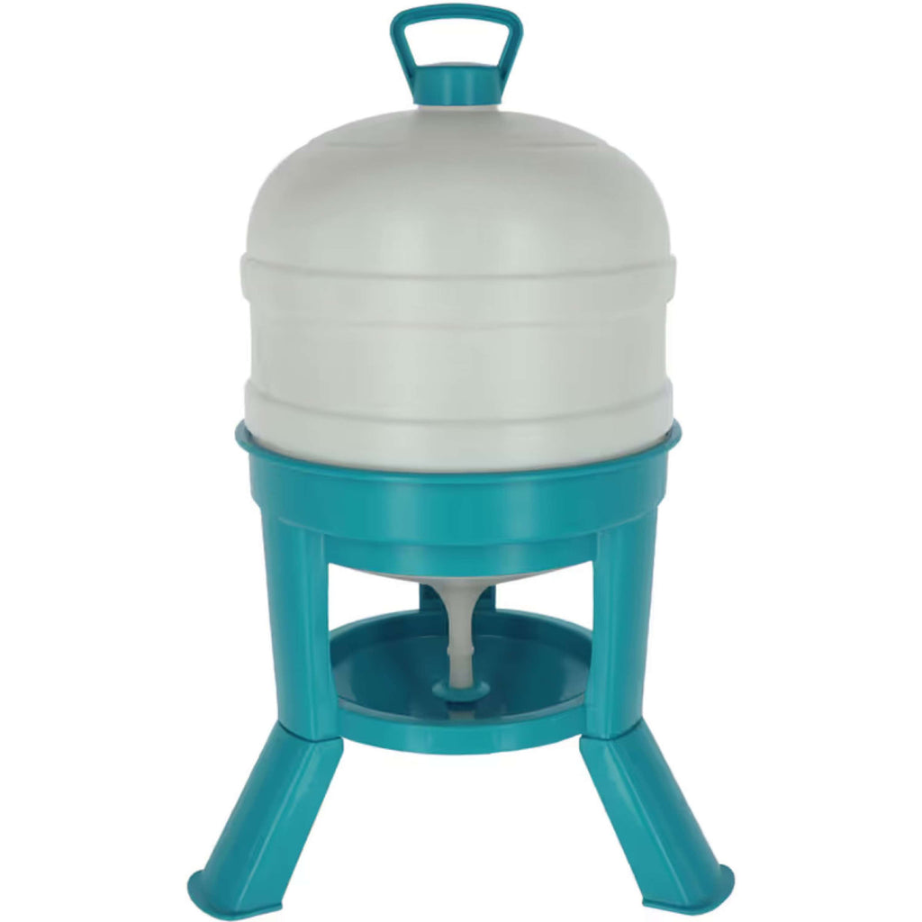 Kerbl Torre Abbeveratoio per Pollame Blu/Bianco