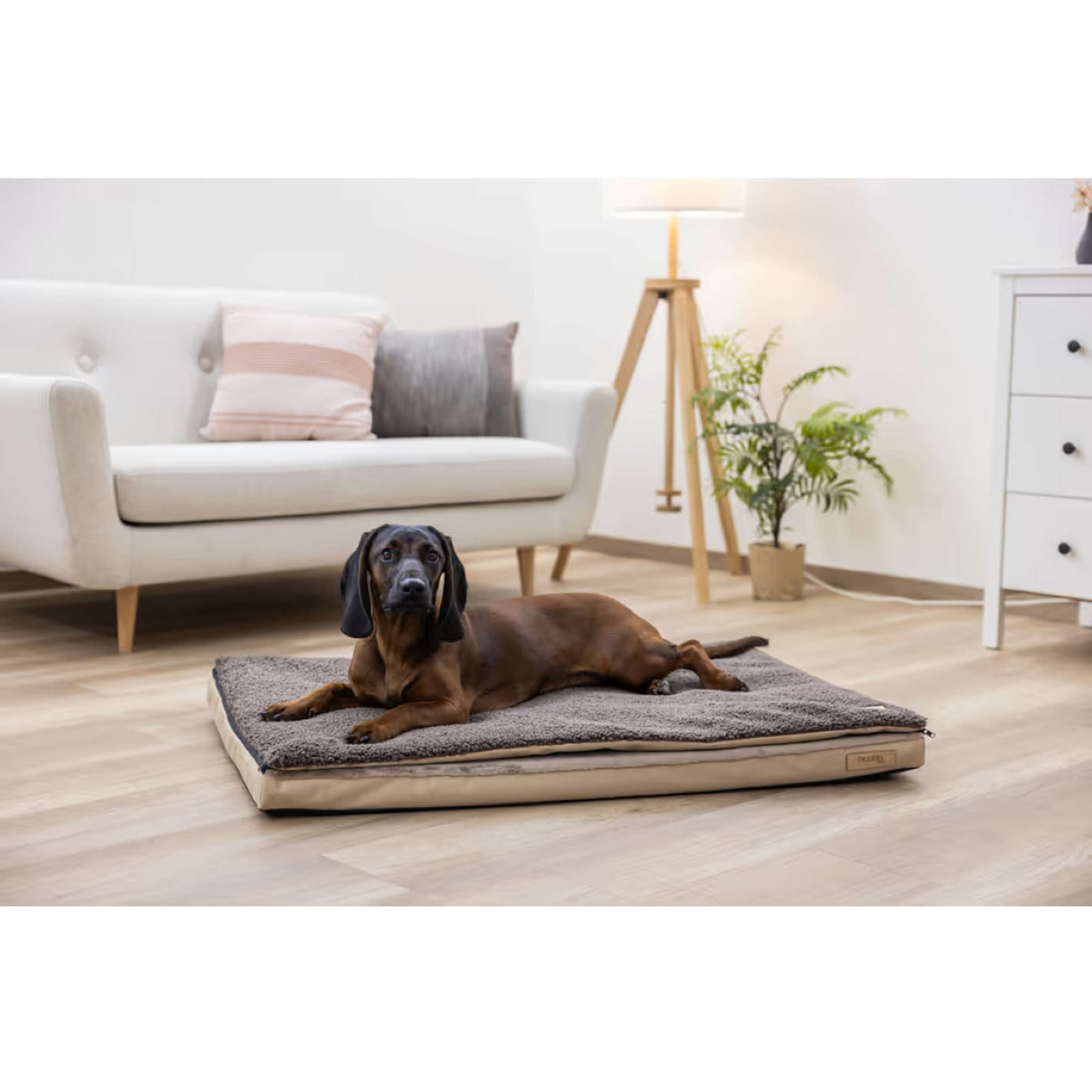 Kerbl Materasso per Cane 2 in 1 marrone/beige