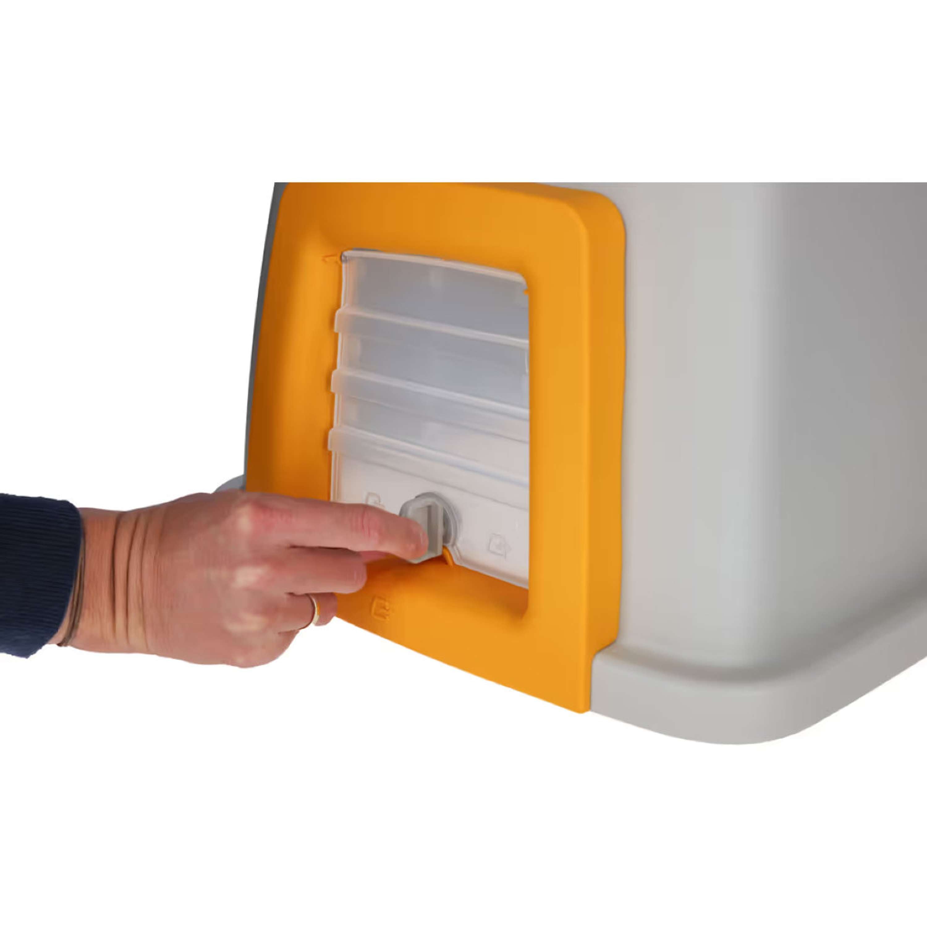 Kerbl Casa per Conigli Plastica Grigio/Arancio