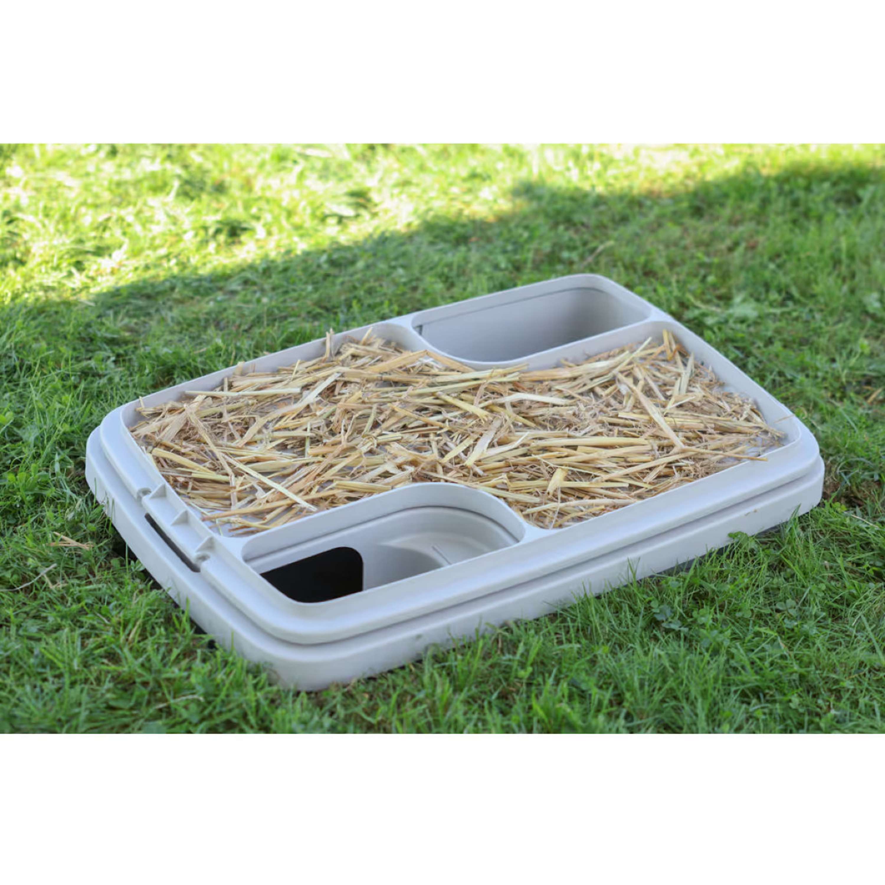 Kerbl Casa per Conigli Plastica Grigio/Arancio
