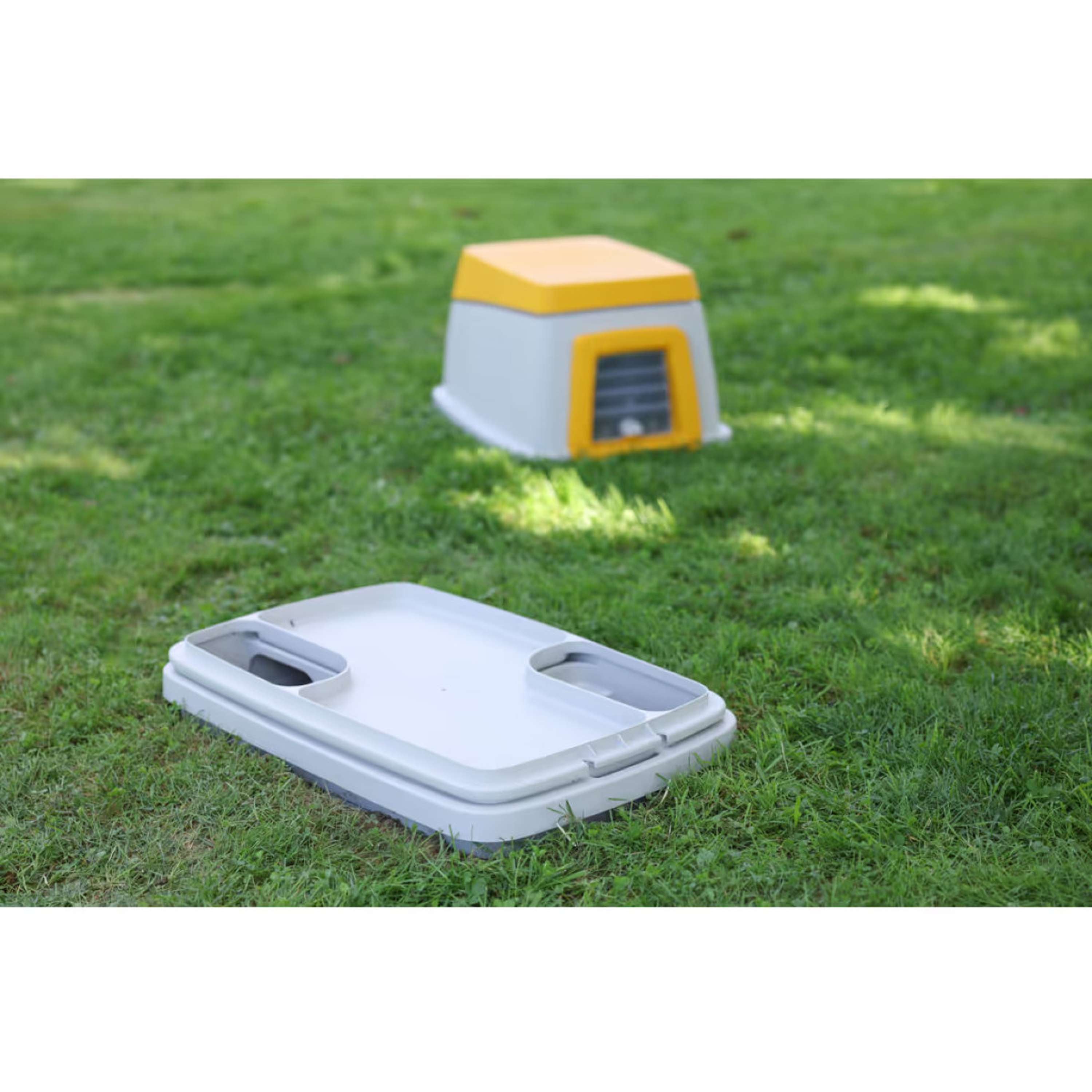 Kerbl Casa per Conigli Plastica Grigio/Arancio