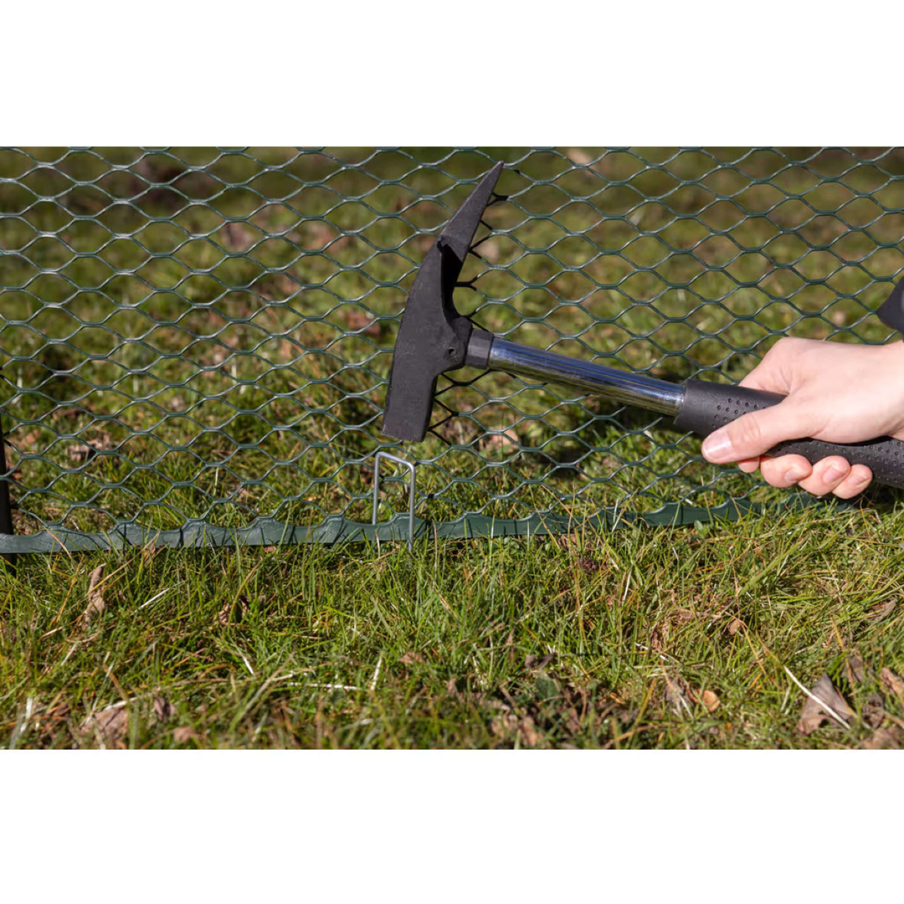Kerbl Rete per pollame Plastica Nero