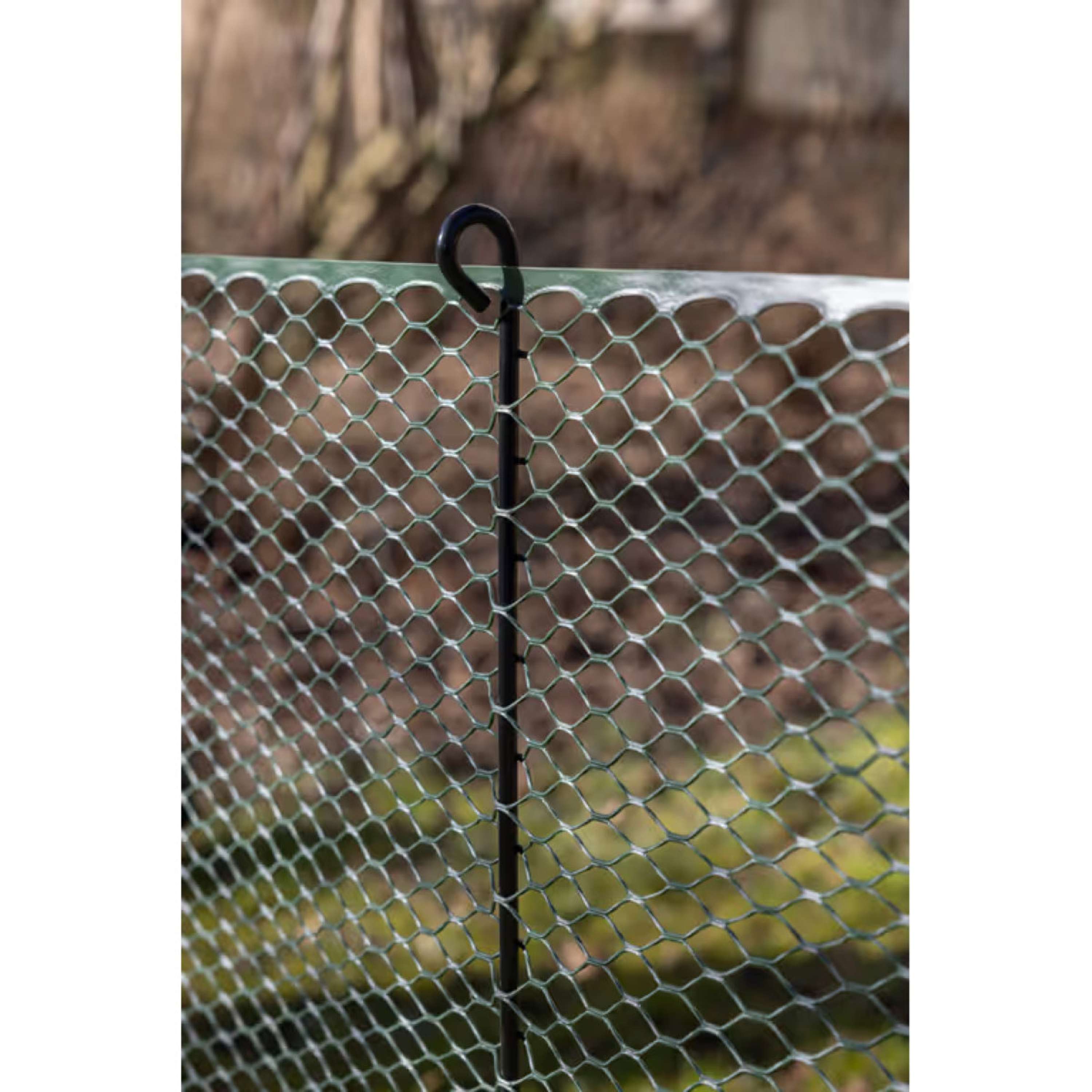Kerbl Rete per pollame Plastica Nero