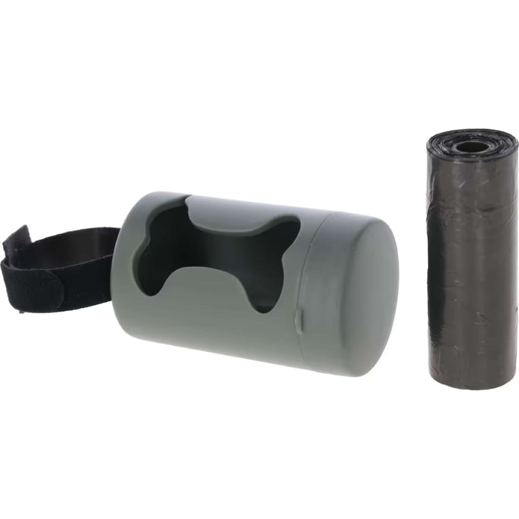Kerbl Portasacchetti per escrementi Grigio/Verde