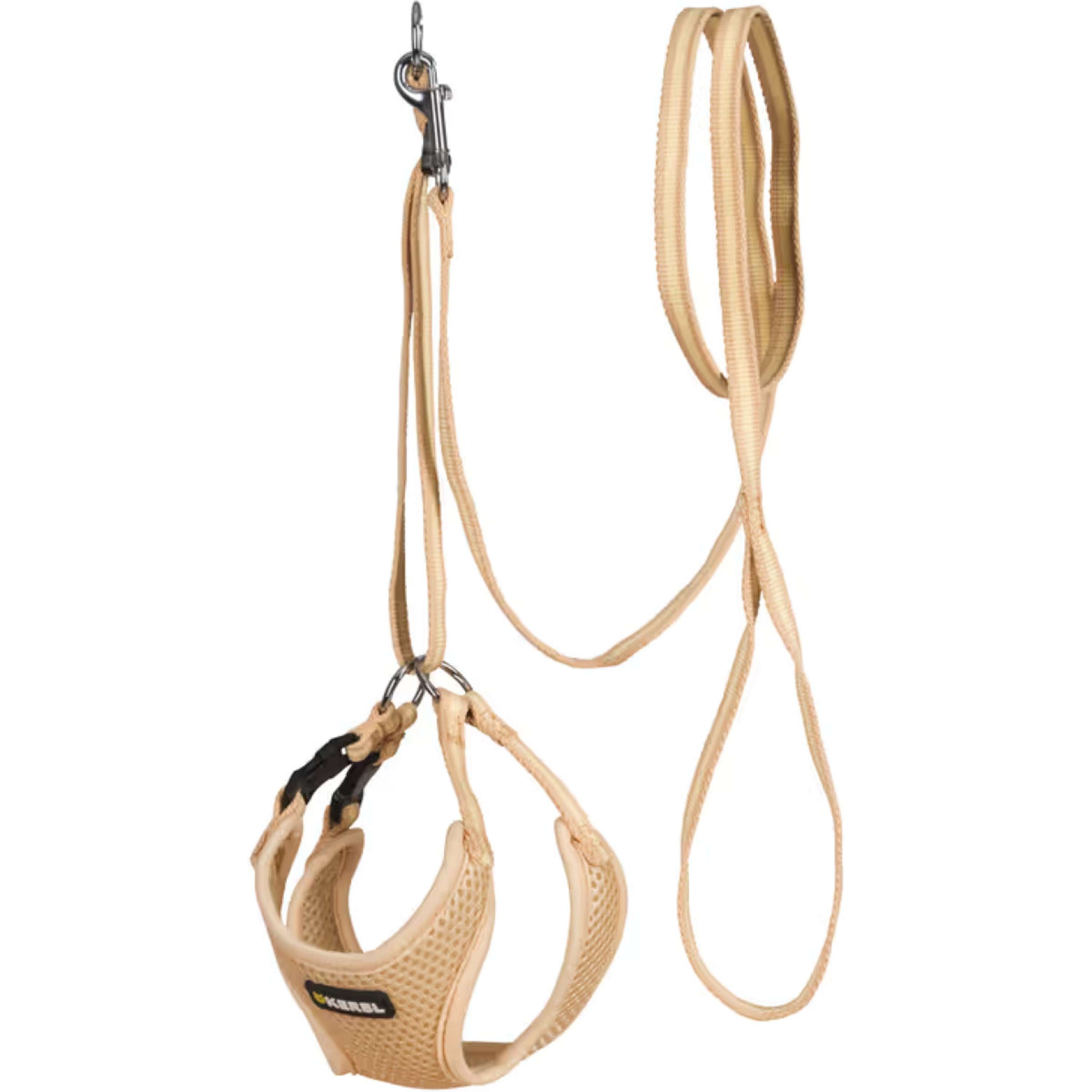 Kerbl Pettorina per Cucciolo con Lunghina Beige