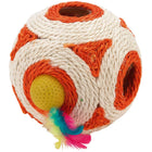 Kerbl Pallone da Gioco Sisal Bianco/Rosso