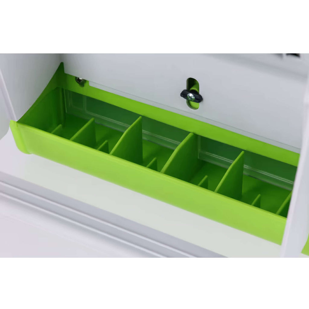 Kerbl Mangime Automatico con Aletta Protettiva Verde