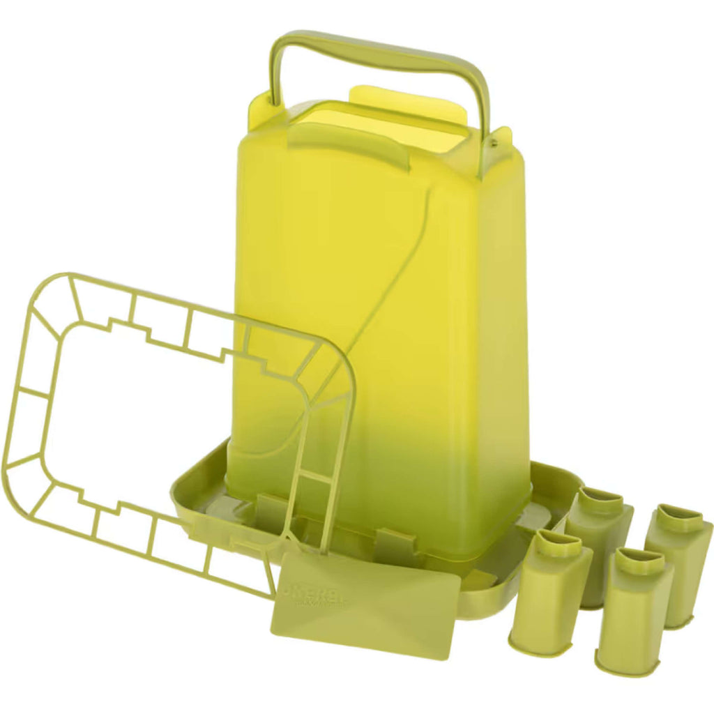 Kerbl Mangime Automatico su Supporto Verde