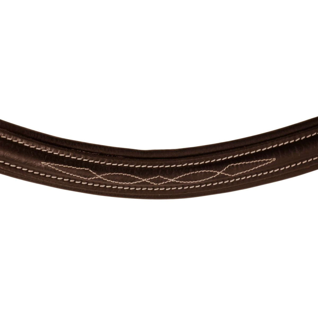Briglia classica in pelle Kerbl Marrone classico