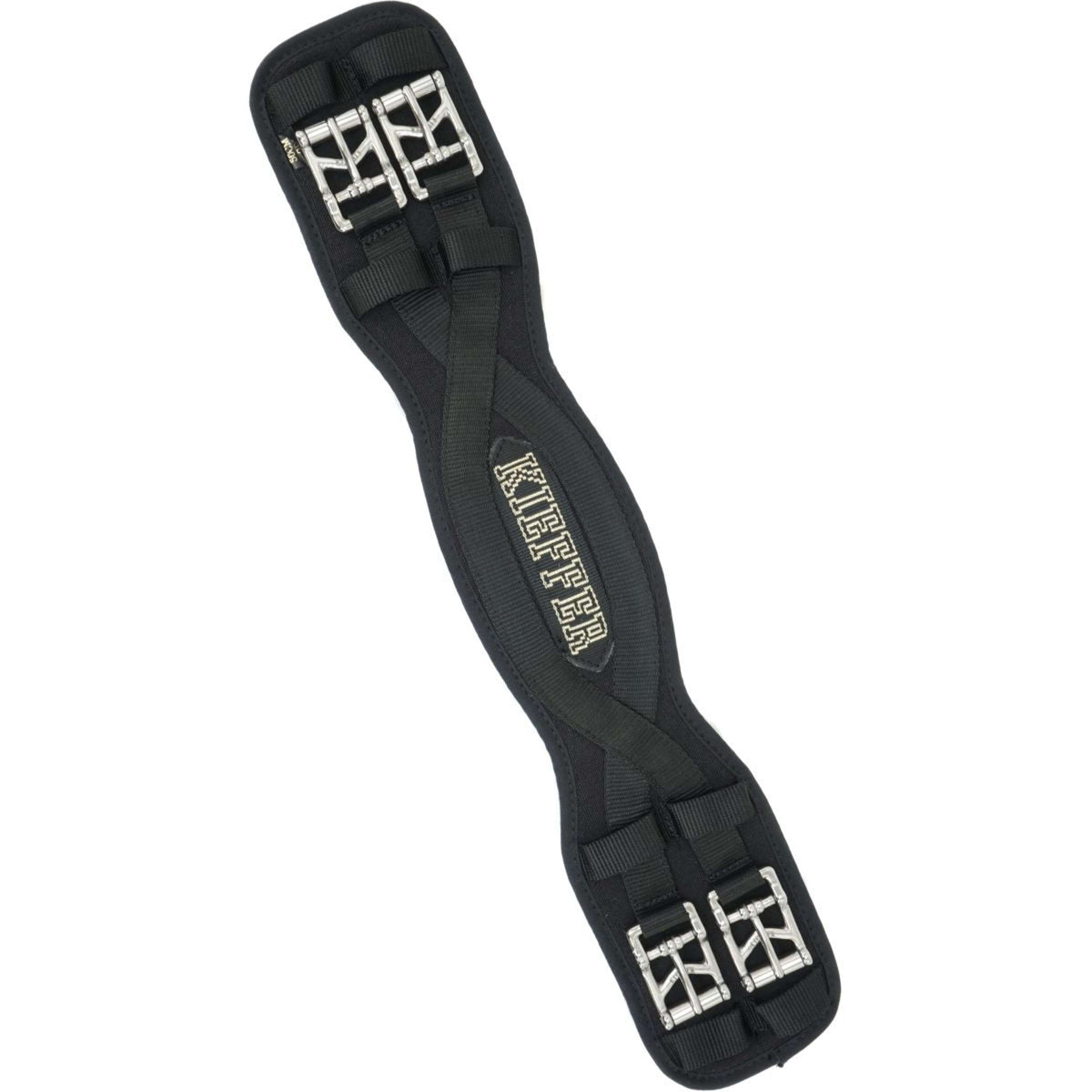 Kieffer Sottopancia da Dressage Air-Tex senza elastico Nero