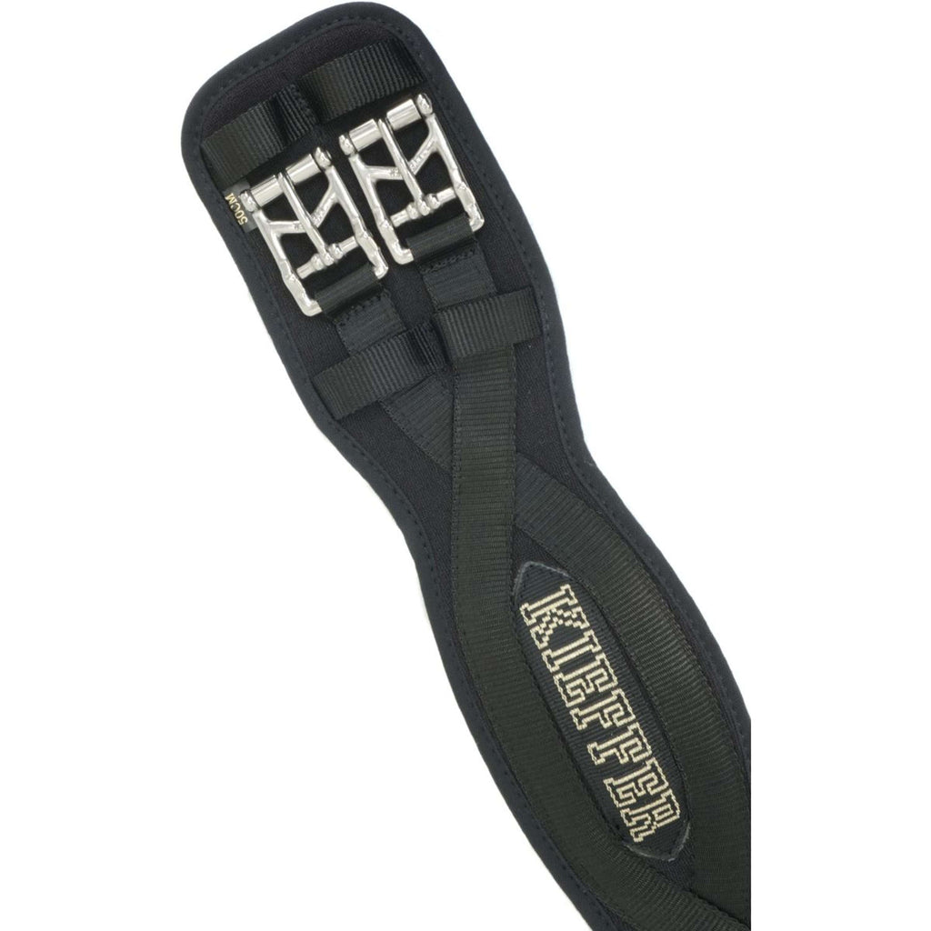 Kieffer Sottopancia da Dressage Air-Tex senza elastico Nero
