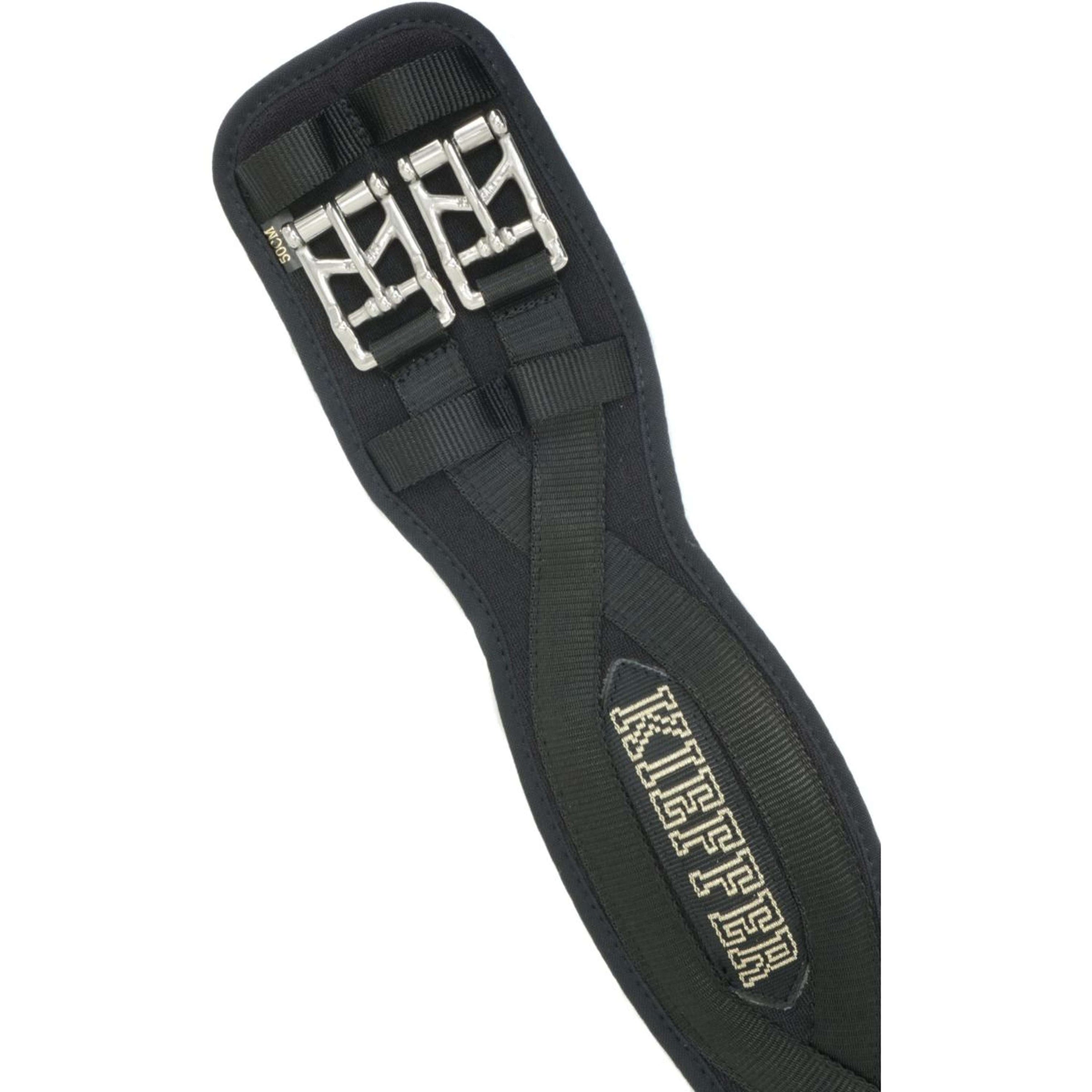 Kieffer Sottopancia da Dressage Air-Tex senza elastico Nero