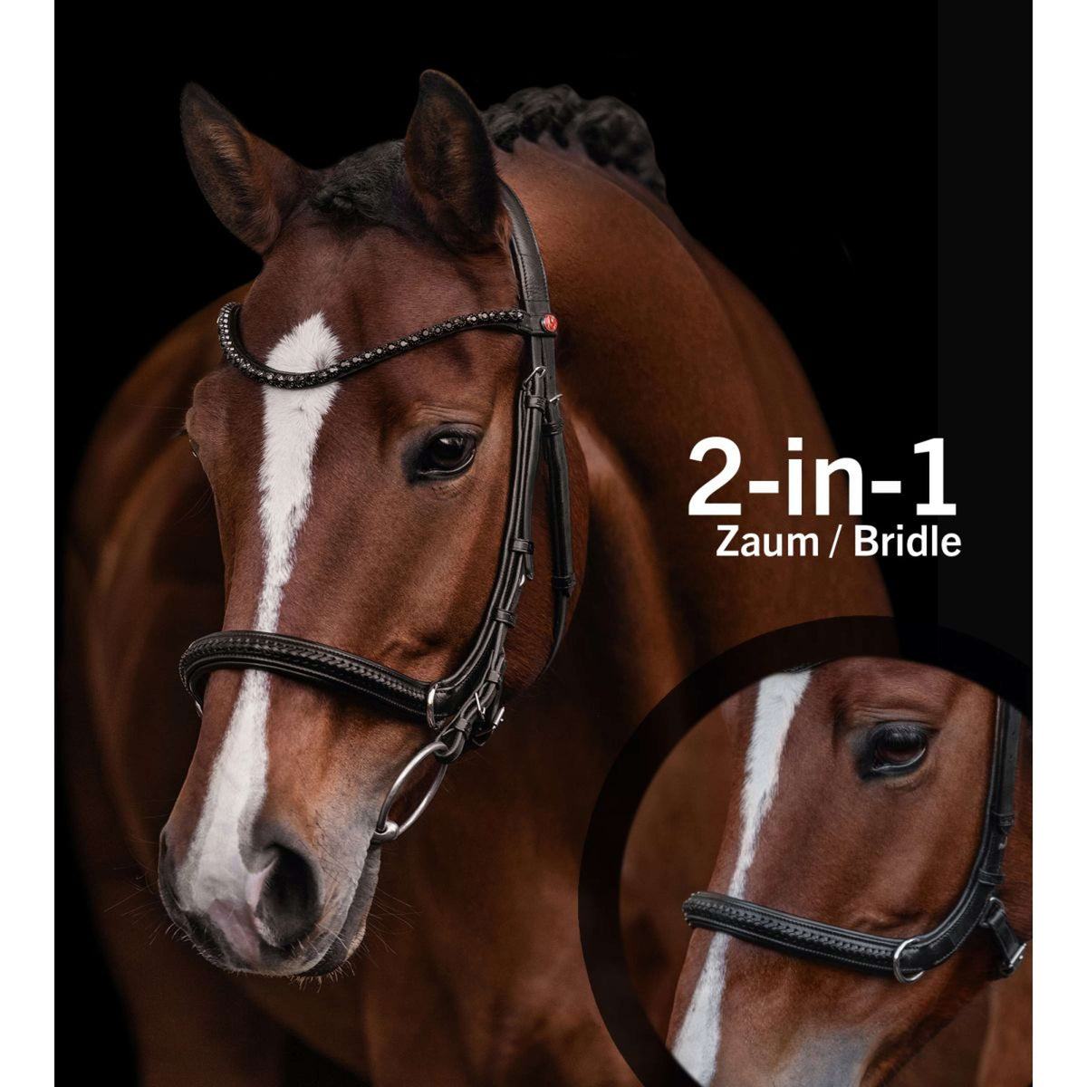 Kieffer Briglia Ultrasoft Ava 2-in-1 Nero