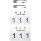 Kingsland Startnummer Classic 3 Numeri Bianco