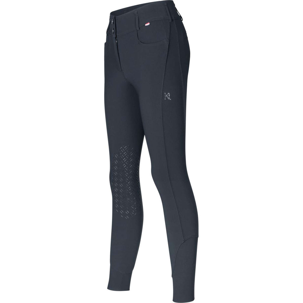 Kingsland Pantaloni da Equitazione Kira Knie Grip Navy