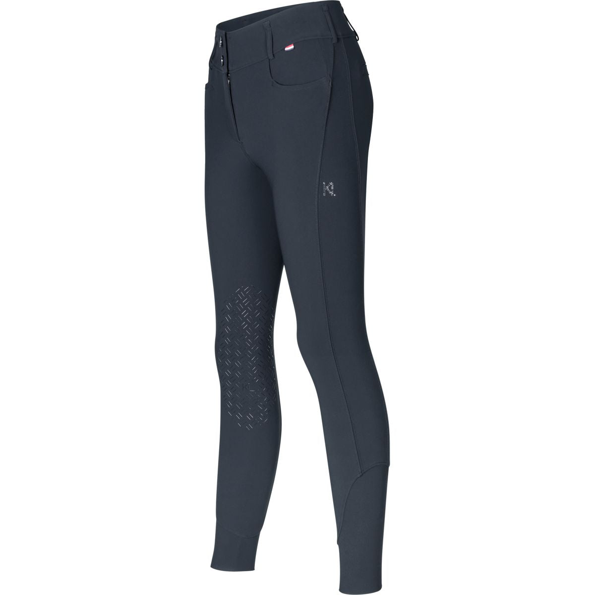 Kingsland Pantaloni da Equitazione Kira Knie Grip Navy