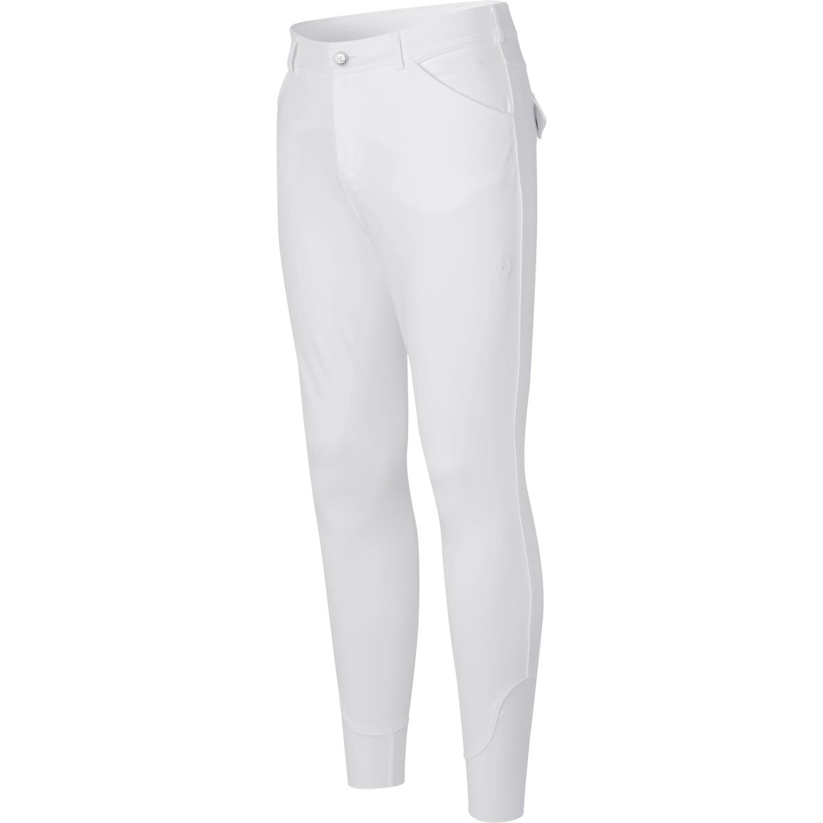Kingsland Pantaloni da Equitazione Kent Knie Grip Bianco