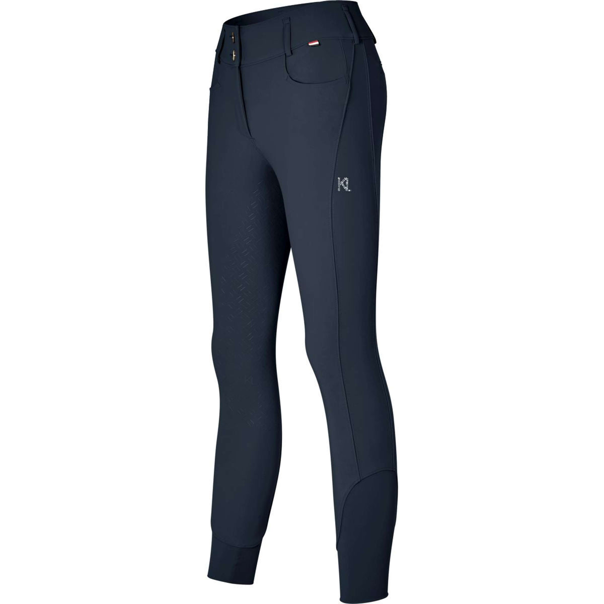 Kingsland Pantaloni da Equitazione Kira Full Grip Navy