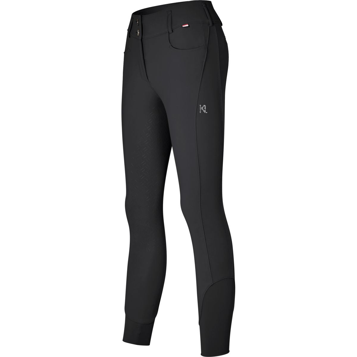 Kingsland Pantaloni da Equitazione Kira Full Grip Nero