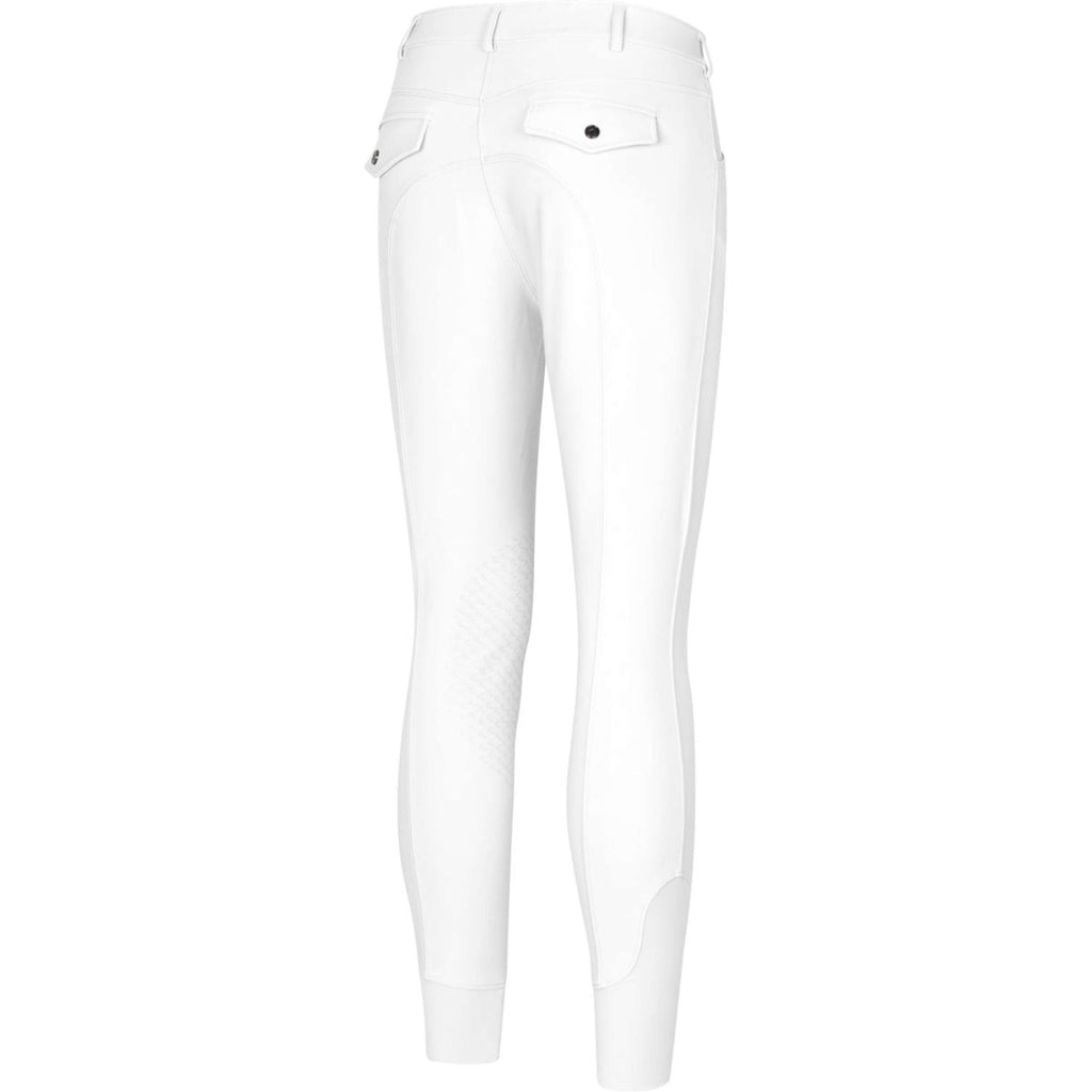 Kingsland Pantaloni da Equitazione Kent Full Grip Bianco