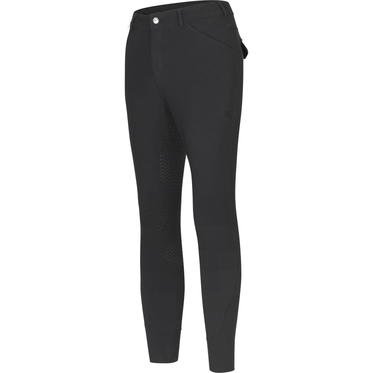 Kingsland Pantaloni da Equitazione Kent Full Grip Nero