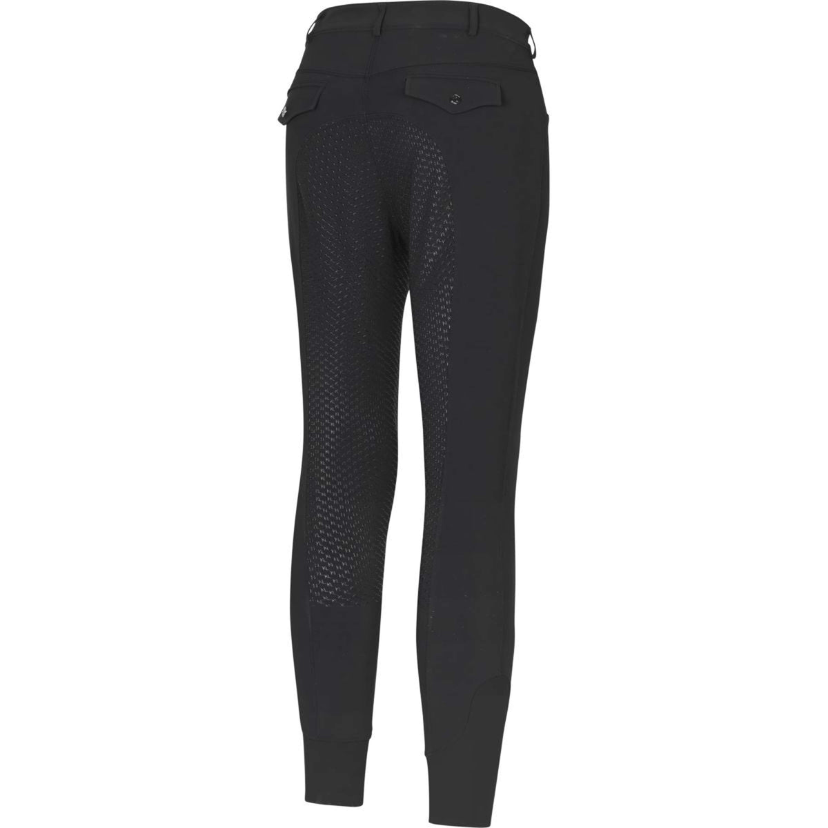 Kingsland Pantaloni da Equitazione Kent Full Grip Nero