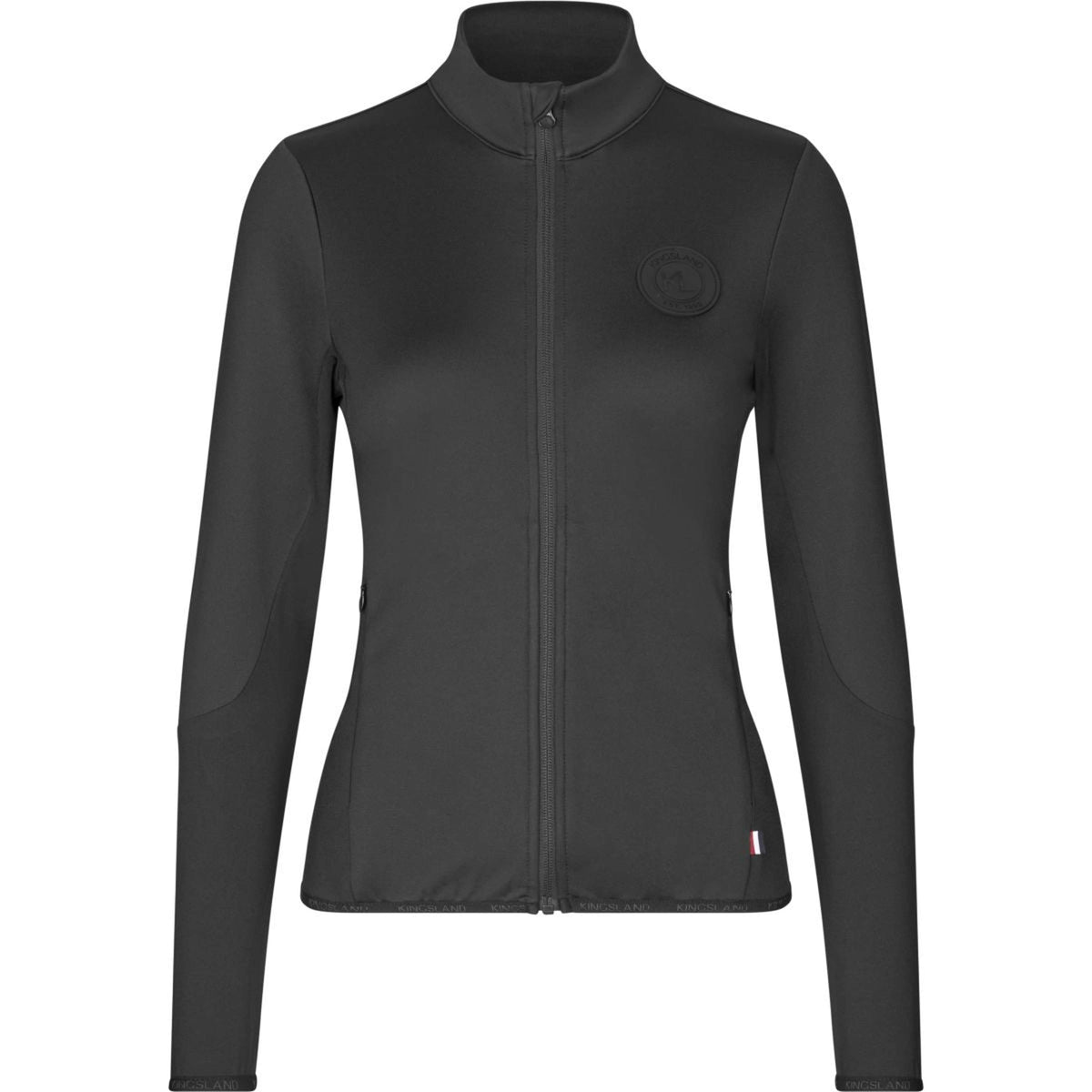 Kingsland Gilet in Pile KLMiley Nero