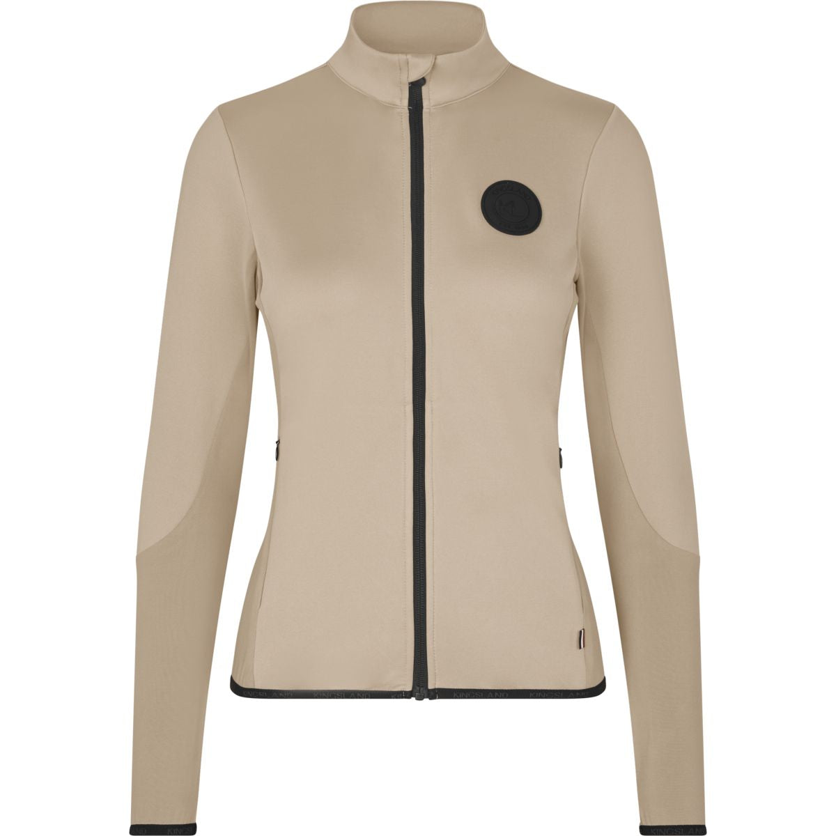 Kingsland Gilet in Pile KLMiley Cobblestone