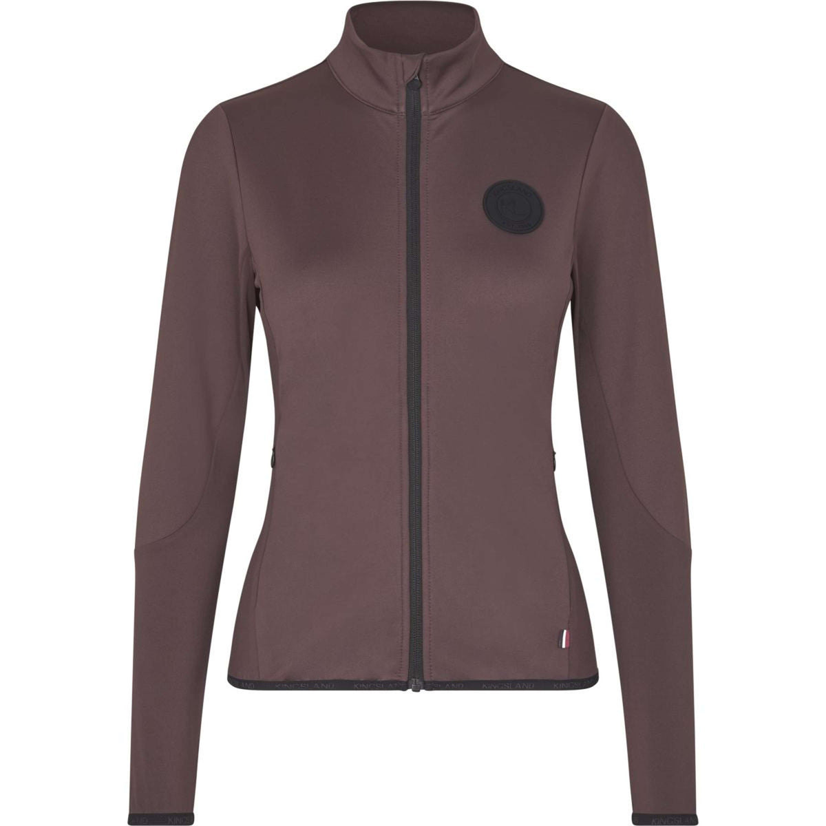 Kingsland Gilet in Pile KLMiley Raisin