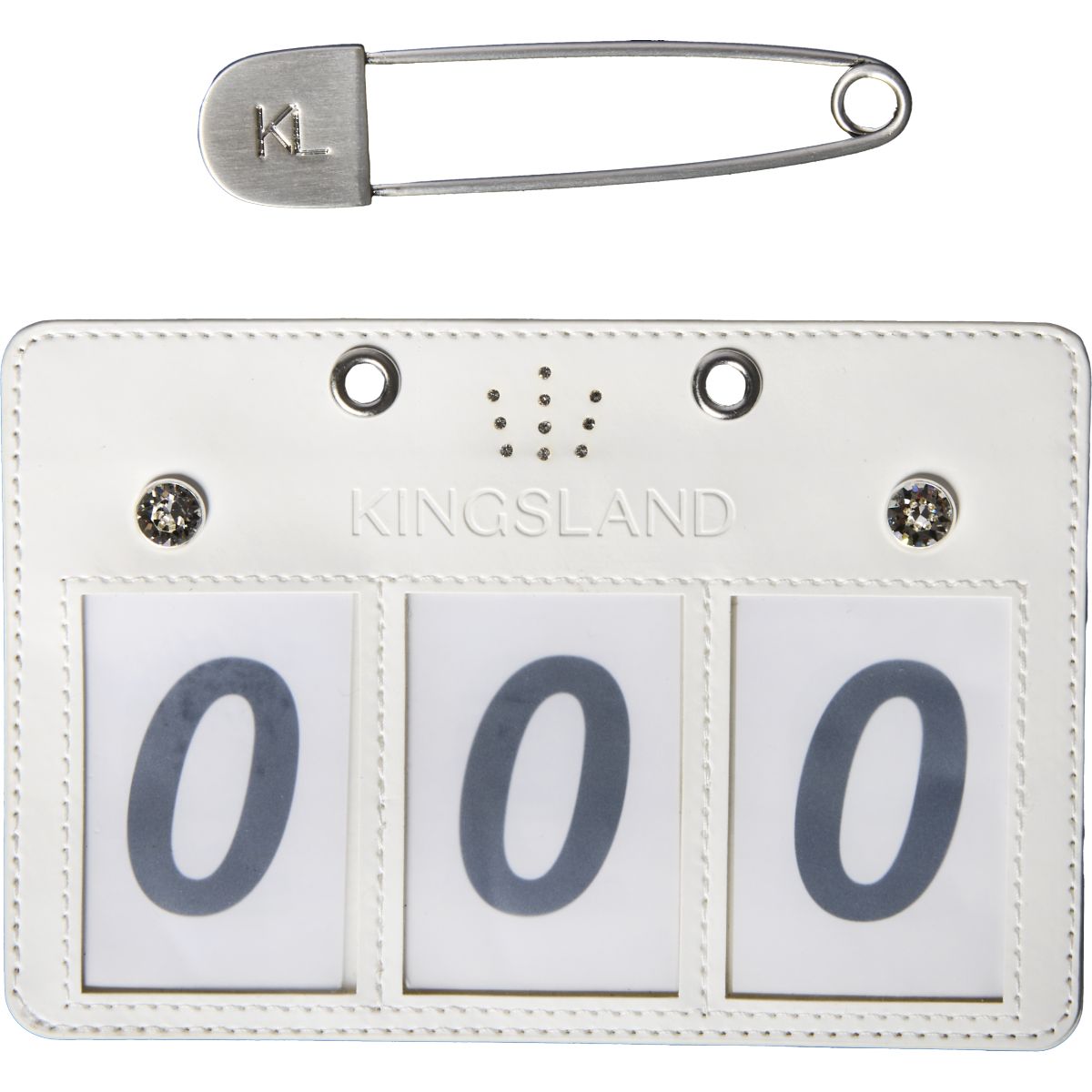 Kingsland Numeri di pettorale KLMaddie 3 Numeri Bianco