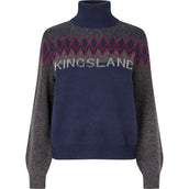 Kingsland Maglione a Collo Alto KLMontez Grey Forged Iron