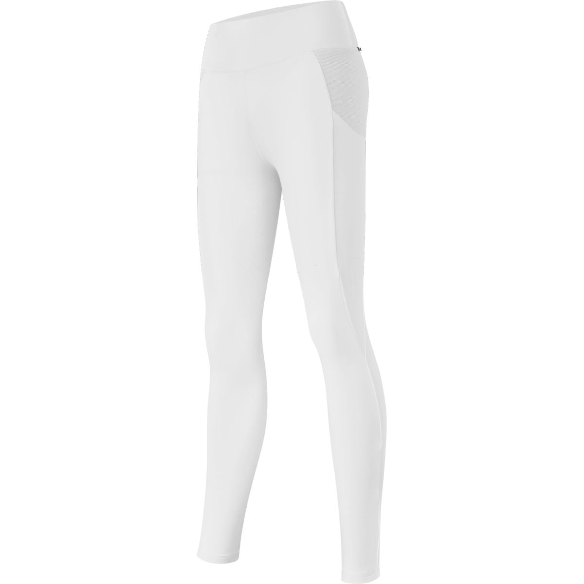 Kingsland Leggings da Equitazione KLMegan Full Grip Bianco