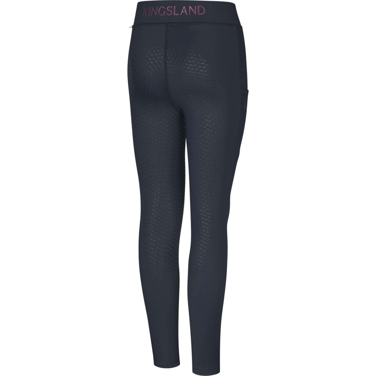 Kingsland Leggings da Equitazione KLMelody Full Grip Navy